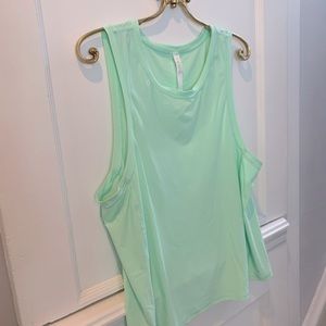 Lululemon Sole Training Tank Mint Green Size 10